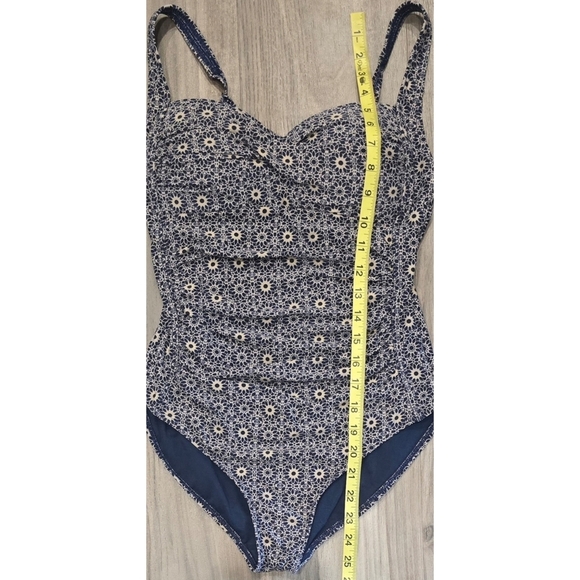 Nip Tuck Joanne One-Piece Swimsuit Navy size 6 - Picture 3 of 9